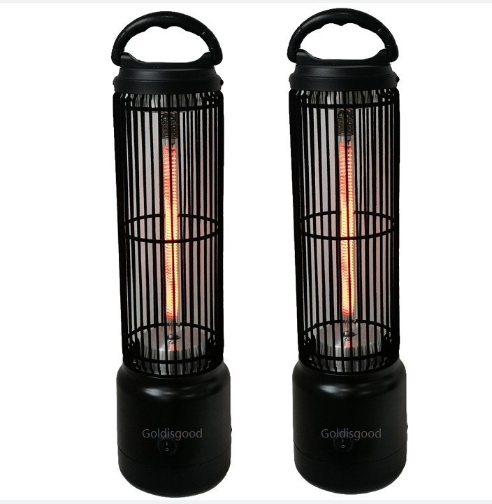 Infrared wall heater for bathroom