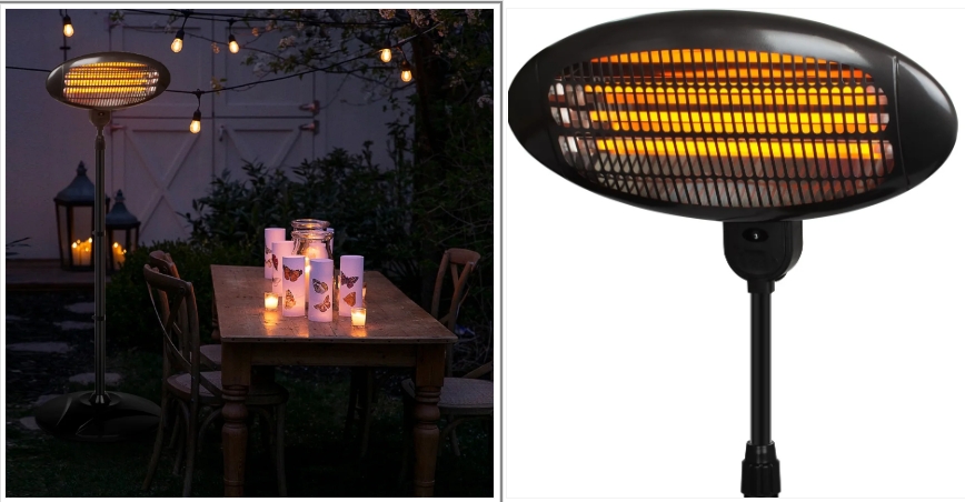 Nightclub patio heater waterproof