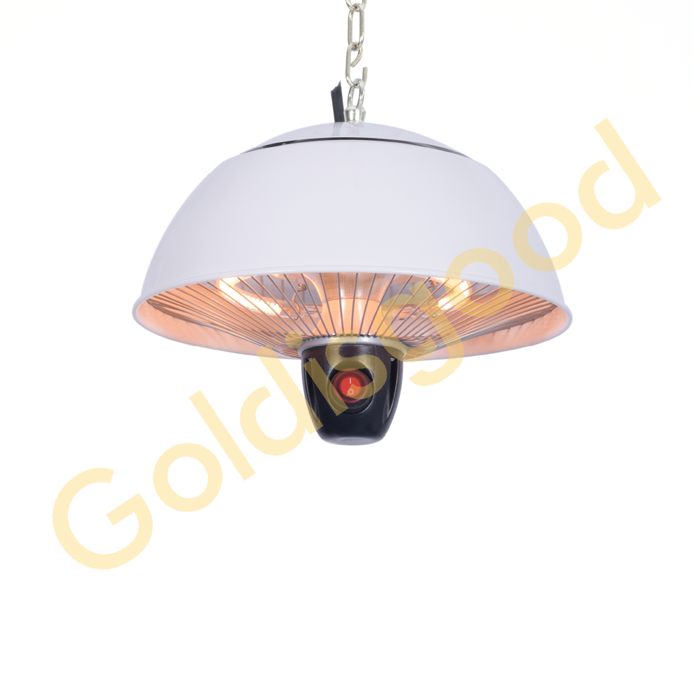 High ceiling factory radiator